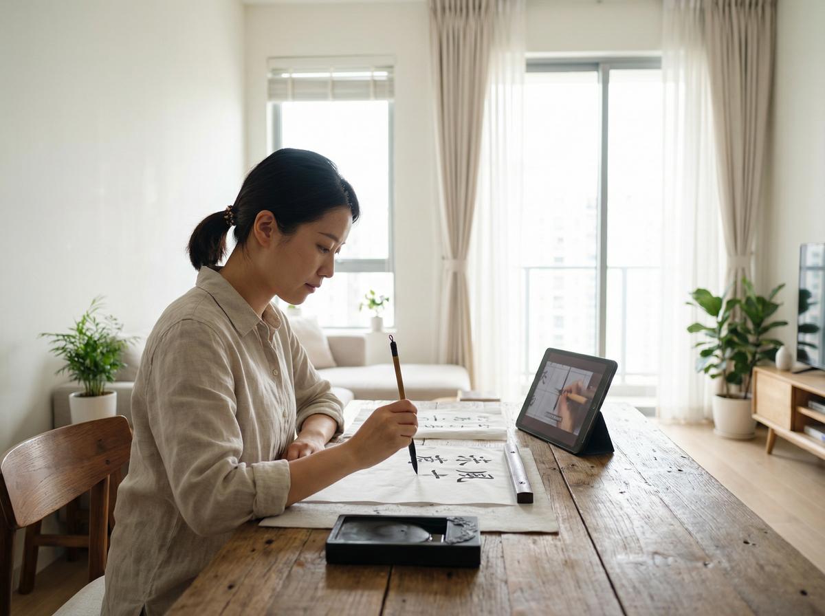 每日大赛传媒书法教程传媒
